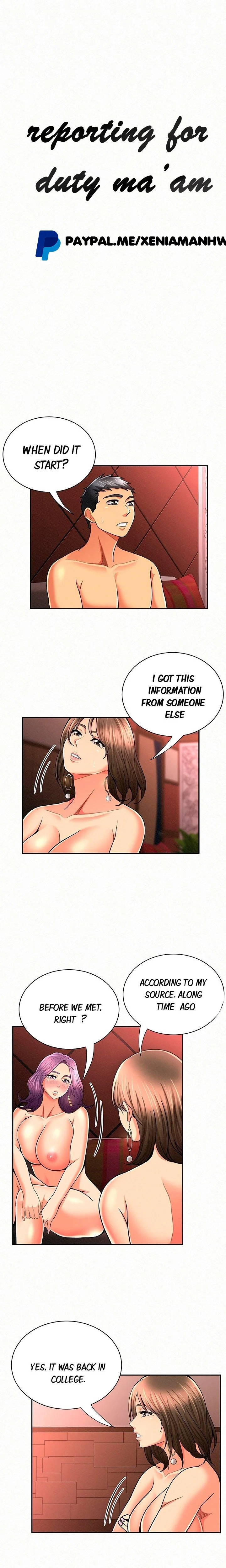 Reporting For Duty Maam chapter 28 page 1