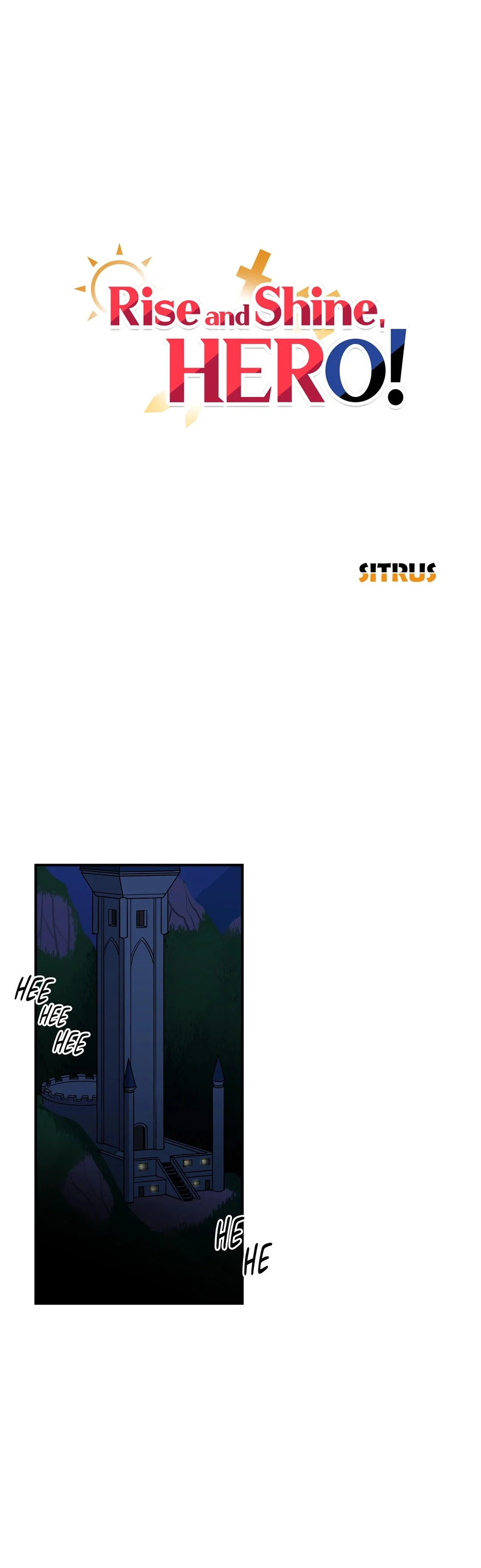 Rise and Shine, Hero! chapter 13 page 1