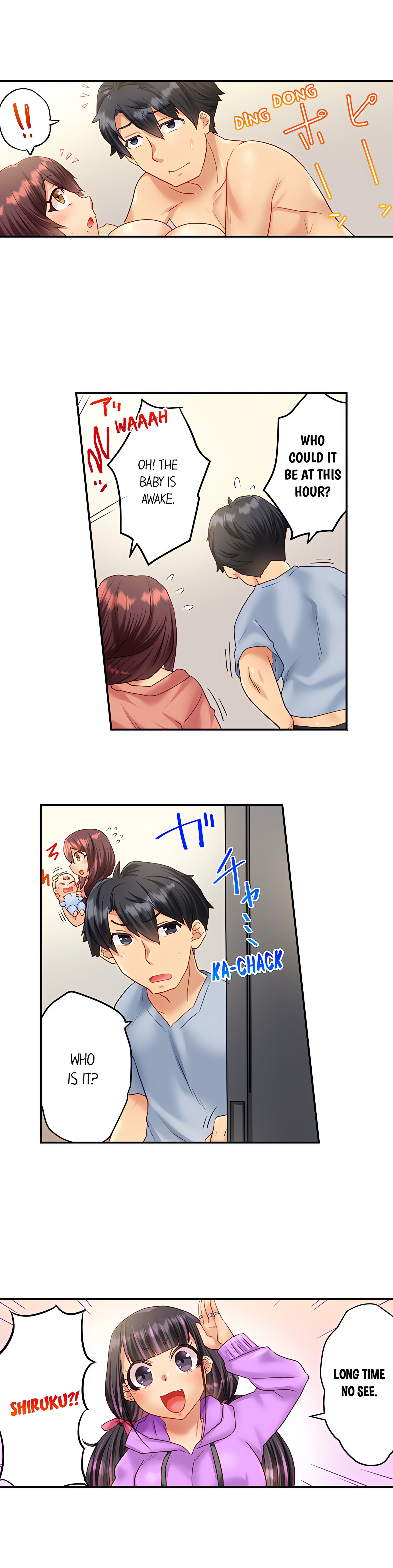 Risky Family Planning – Making a Baby With My Grandpa’s Young Wife chapter 18 page 8