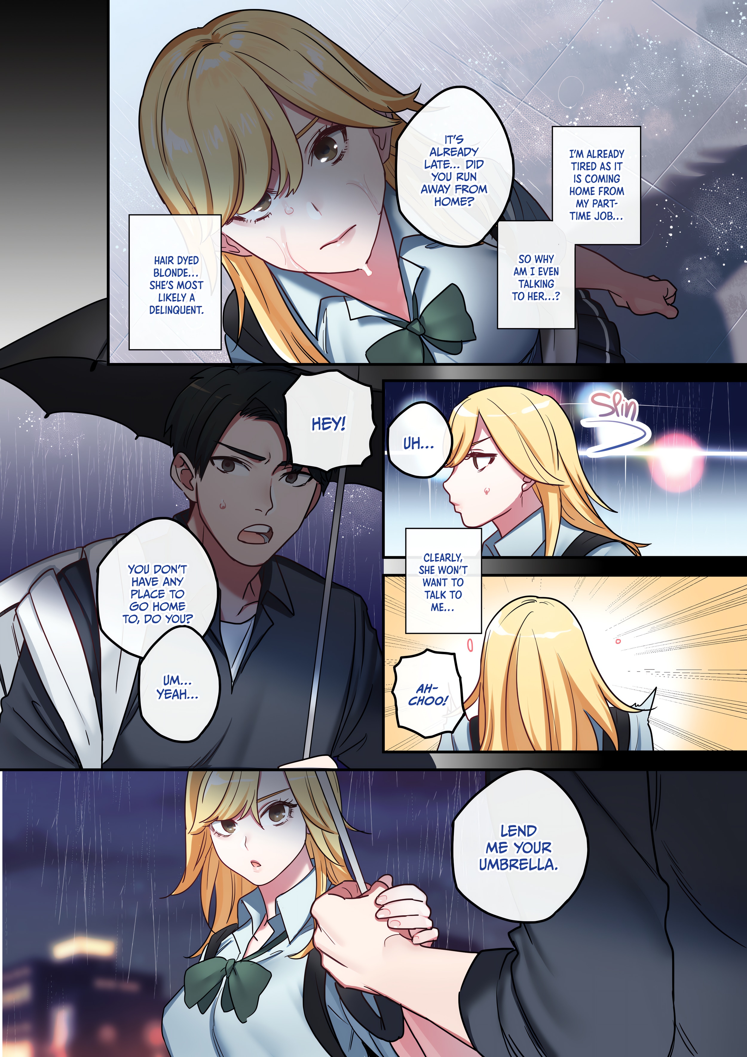 Runaway Girl chapter 1 page 3