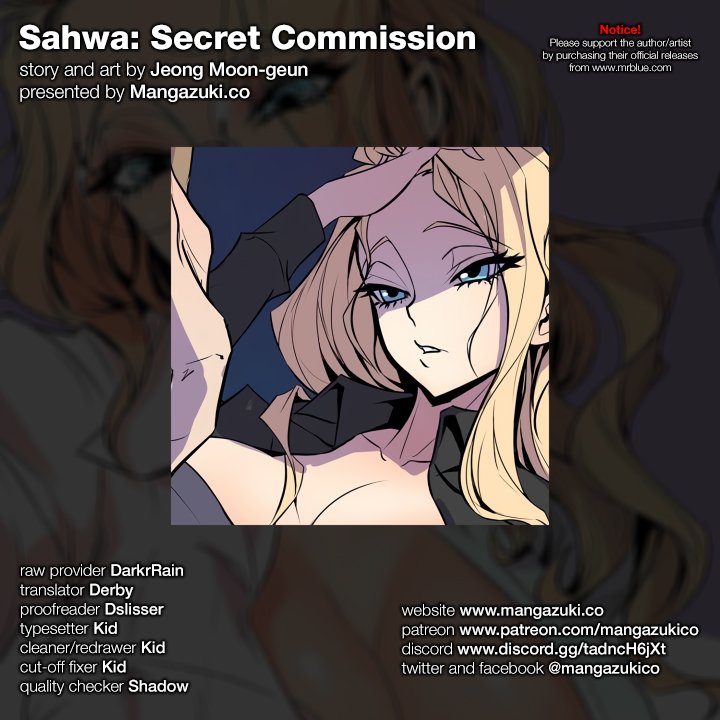 Sahwa: Secret Commission chapter 62 page 1