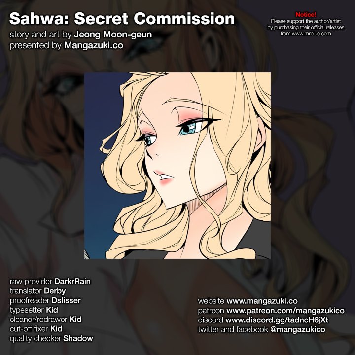 Sahwa: Secret Commission chapter 63 page 1
