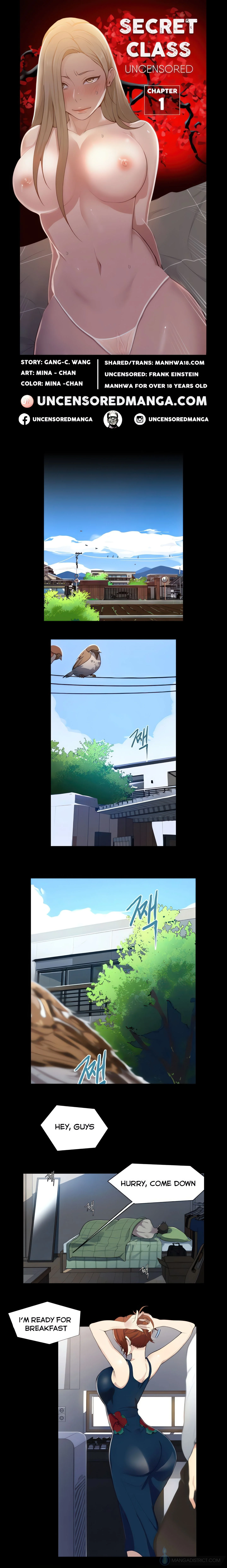 Secret Class (Uncensored Fan Edition) chapter 1 page 1