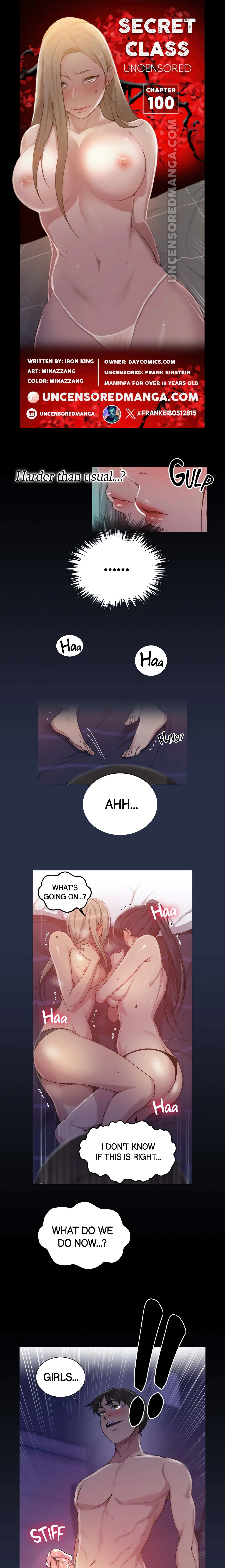 Secret Class (Uncensored Fan Edition) chapter 100 page 1