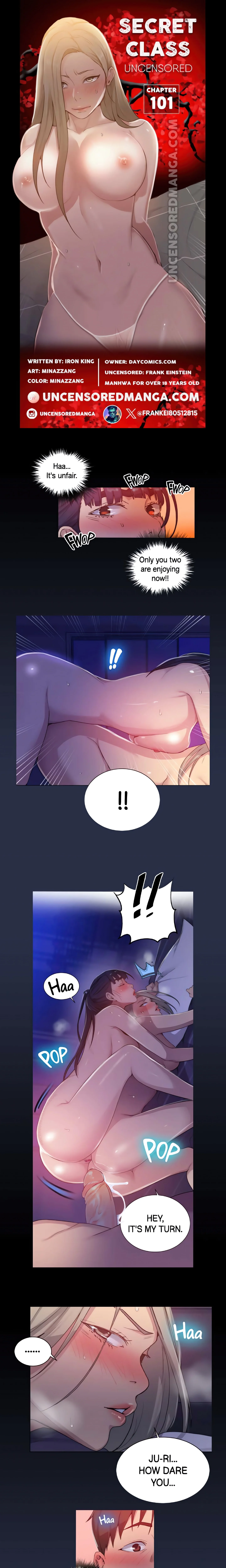 Secret Class (Uncensored Fan Edition) chapter 101 page 1