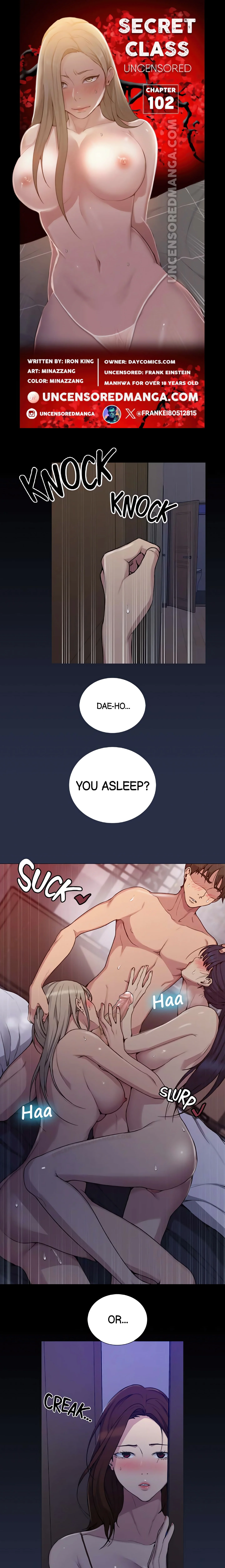Secret Class (Uncensored Fan Edition) chapter 102 page 1