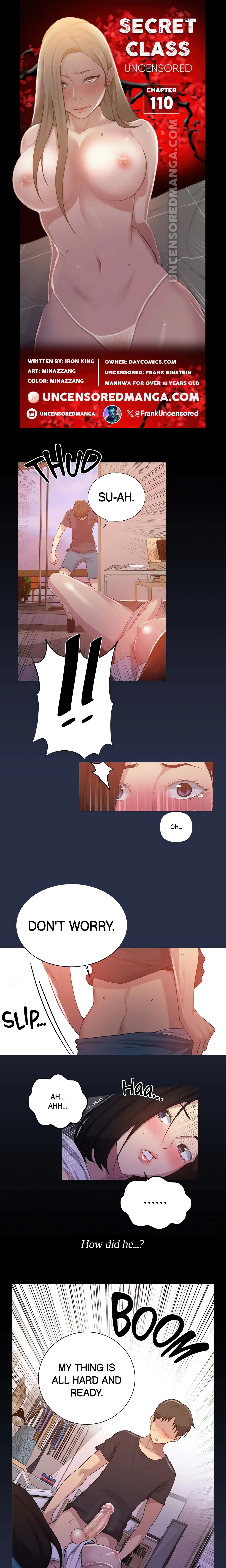 Secret Class (Uncensored Fan Edition) chapter 110 page 1