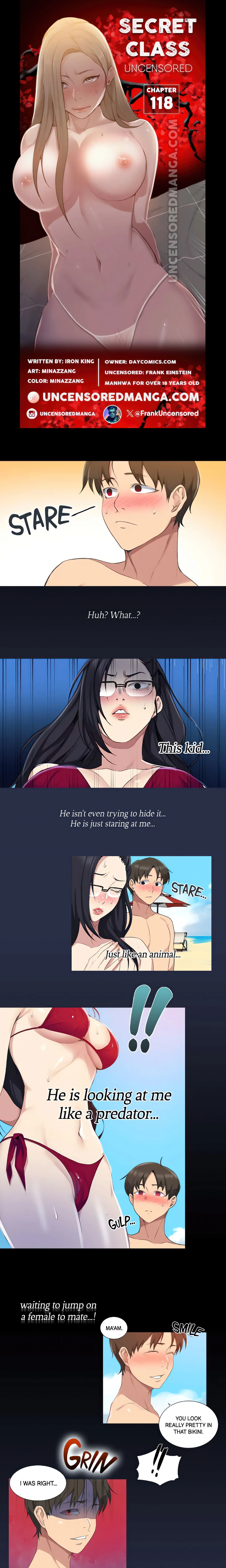 Secret Class (Uncensored Fan Edition) chapter 118 page 1