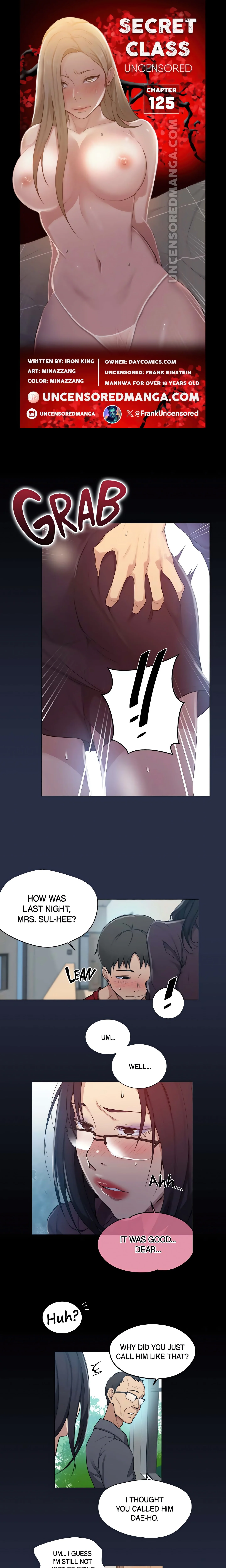 Secret Class (Uncensored Fan Edition) chapter 125 page 1