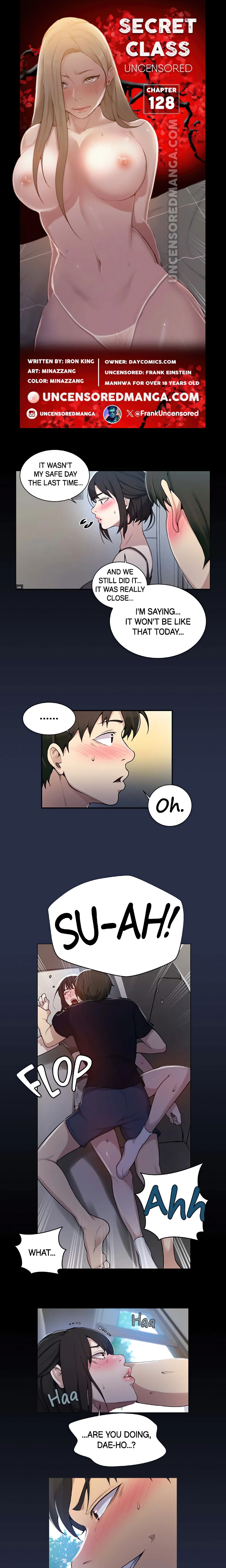 Secret Class (Uncensored Fan Edition) chapter 128 page 1