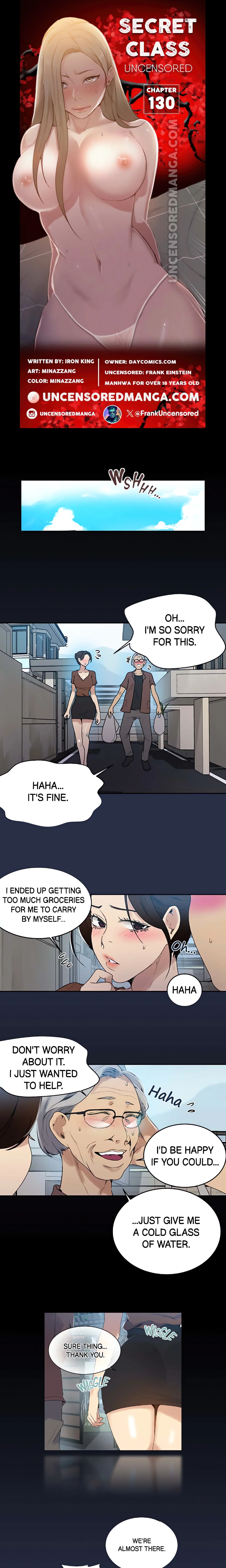 Secret Class (Uncensored Fan Edition) chapter 130 page 1