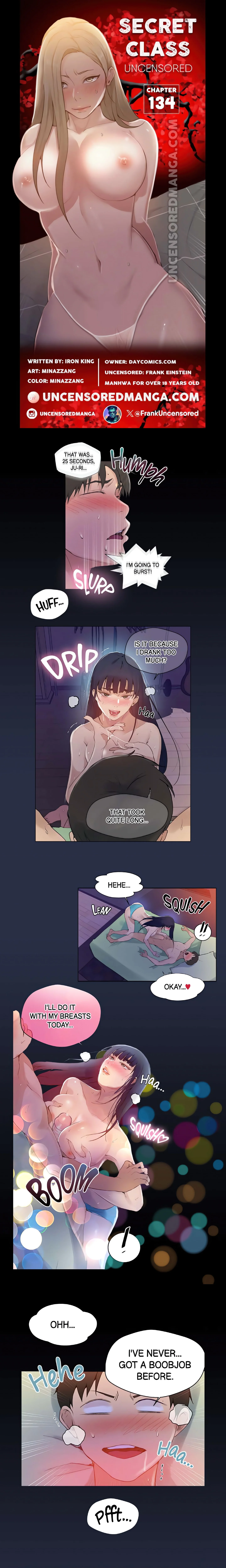 Secret Class (Uncensored Fan Edition) chapter 134 page 1