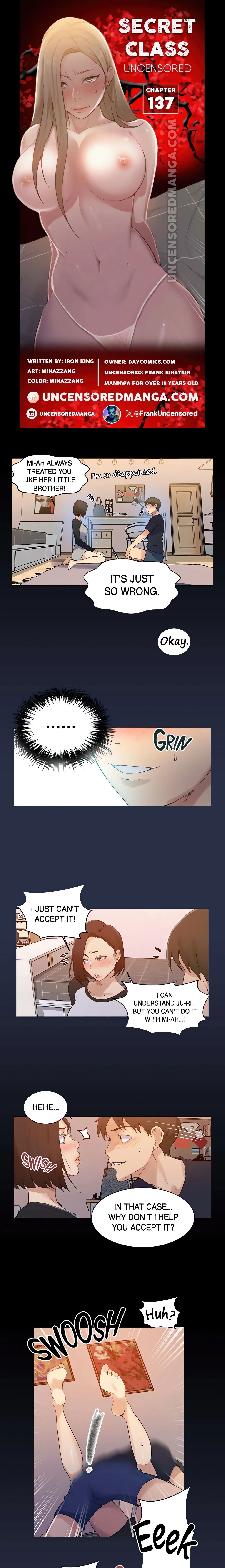 Secret Class (Uncensored Fan Edition) chapter 137 page 1