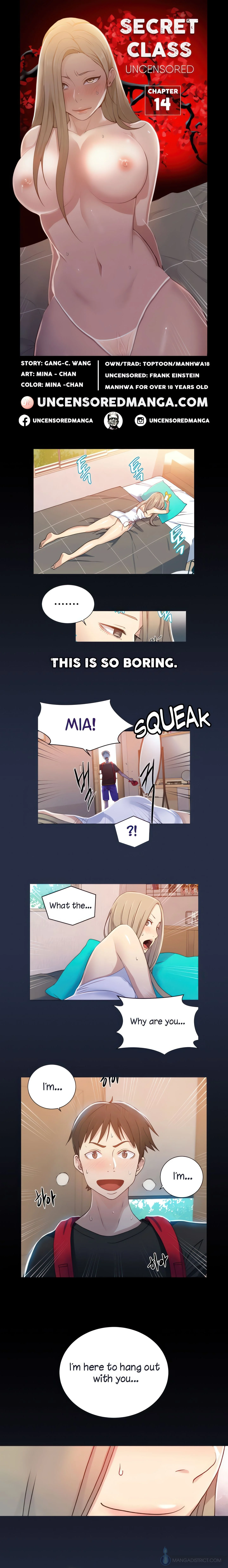 Secret Class (Uncensored Fan Edition) chapter 14 page 1