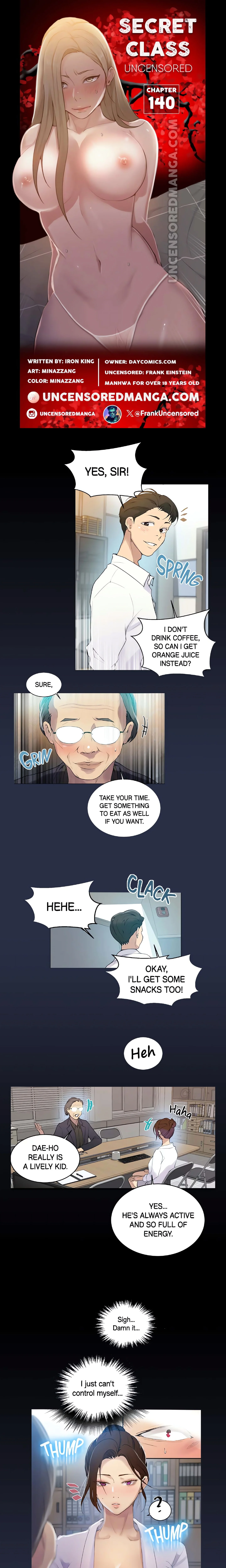 Secret Class (Uncensored Fan Edition) chapter 140 page 1