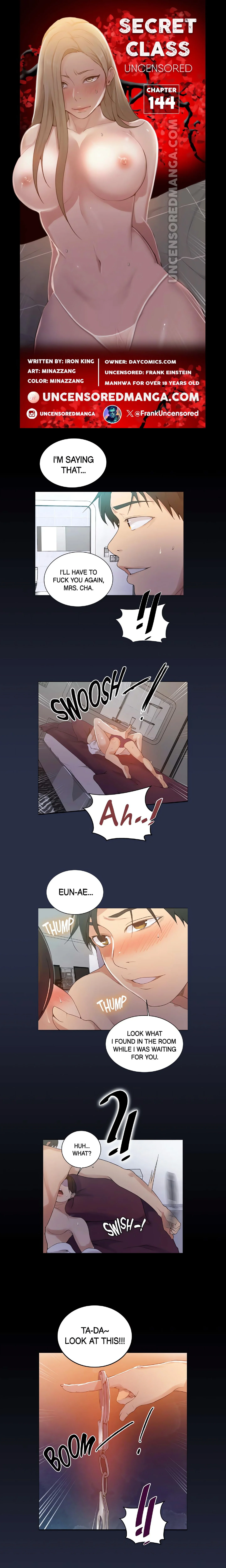 Secret Class (Uncensored Fan Edition) chapter 144 page 1