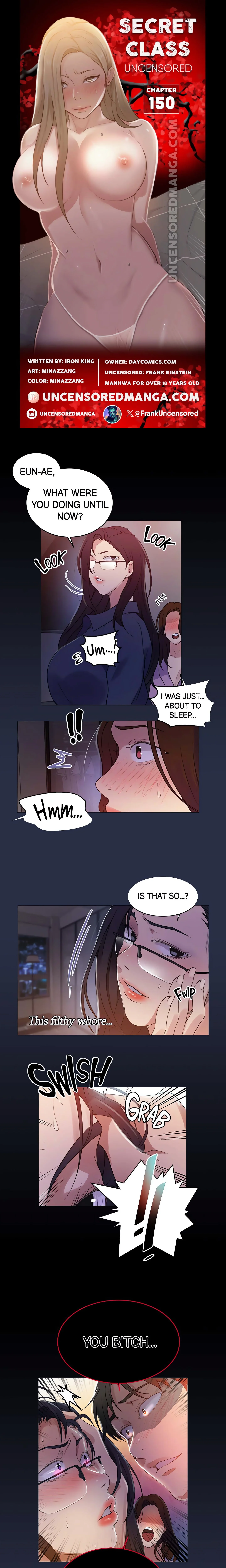 Secret Class (Uncensored Fan Edition) chapter 150 page 1