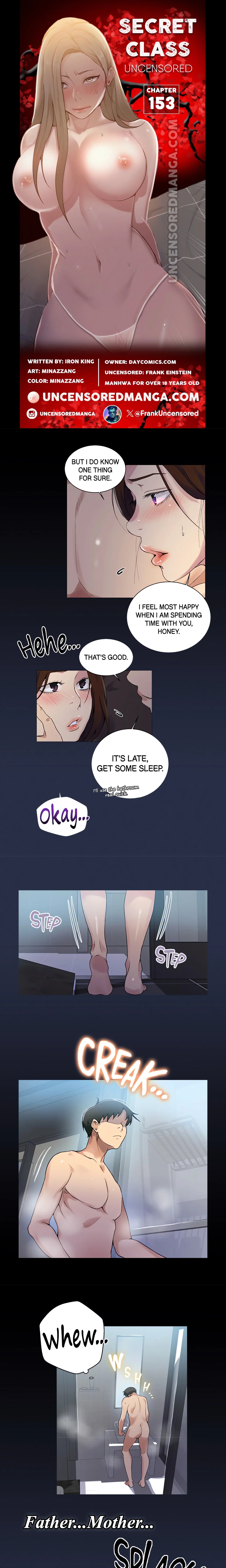 Secret Class (Uncensored Fan Edition) chapter 153 page 1