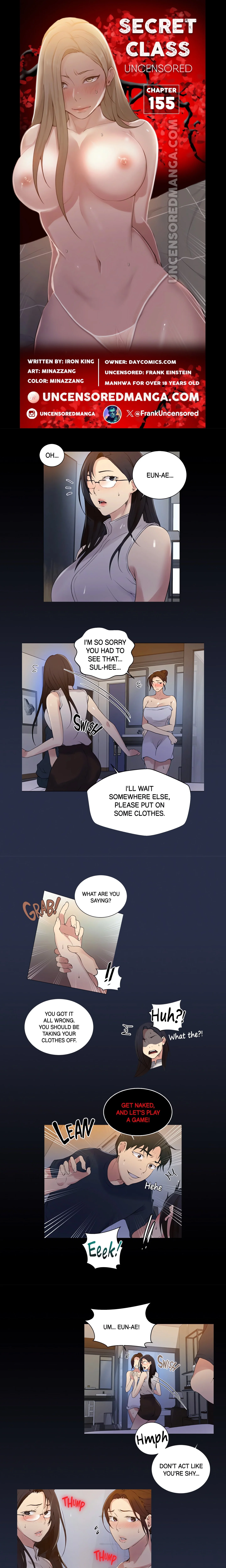 Secret Class (Uncensored Fan Edition) chapter 155 page 1