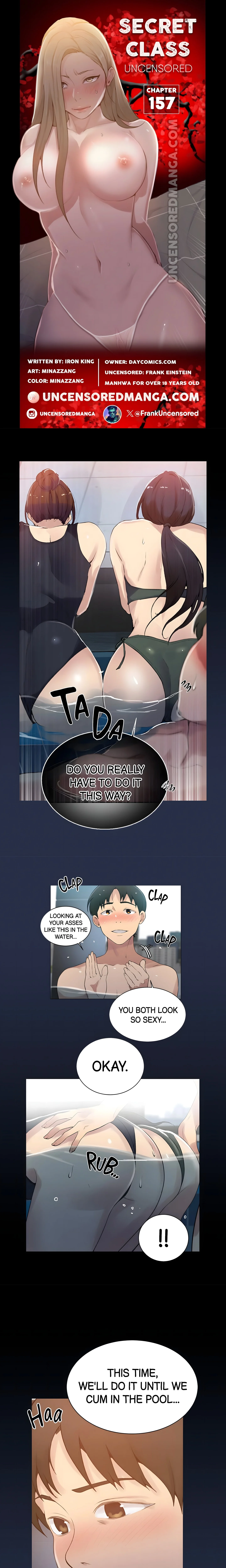Secret Class (Uncensored Fan Edition) chapter 157 page 1