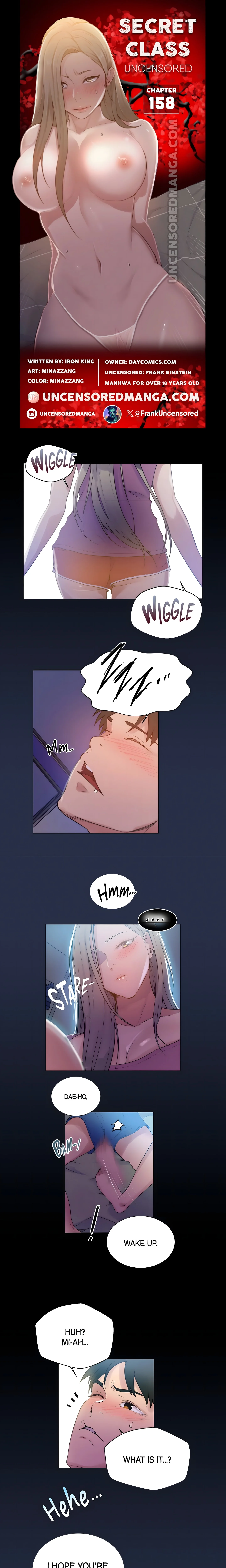 Secret Class (Uncensored Fan Edition) chapter 158 page 1