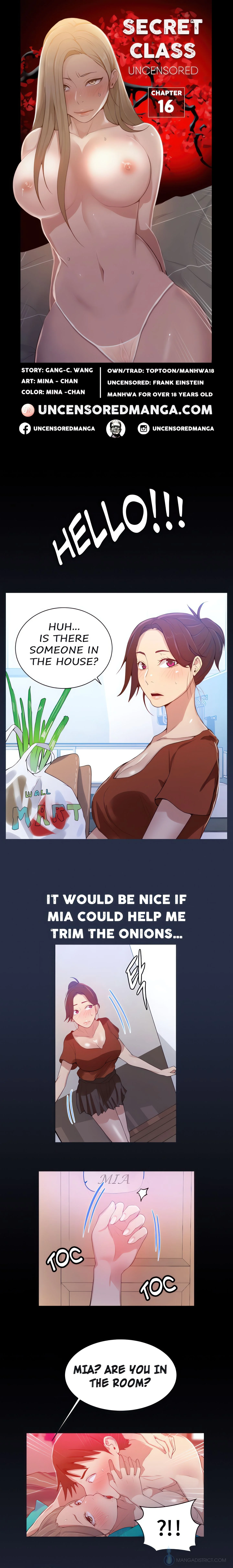 Secret Class (Uncensored Fan Edition) chapter 16 page 1