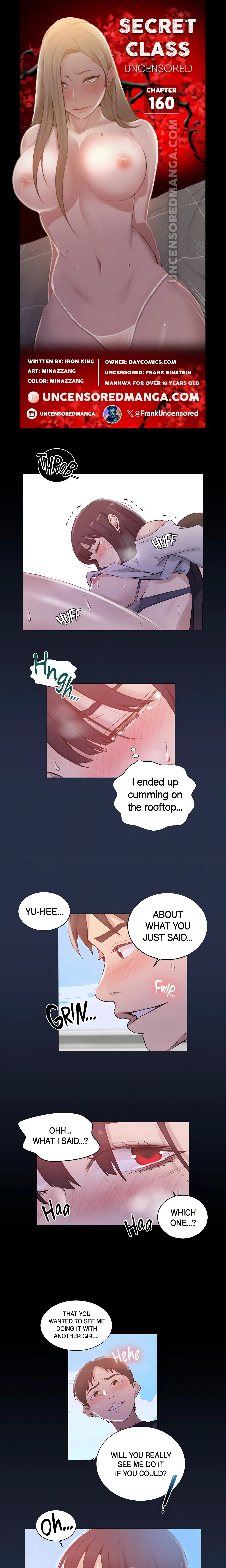 Secret Class (Uncensored Fan Edition) chapter 160 page 1