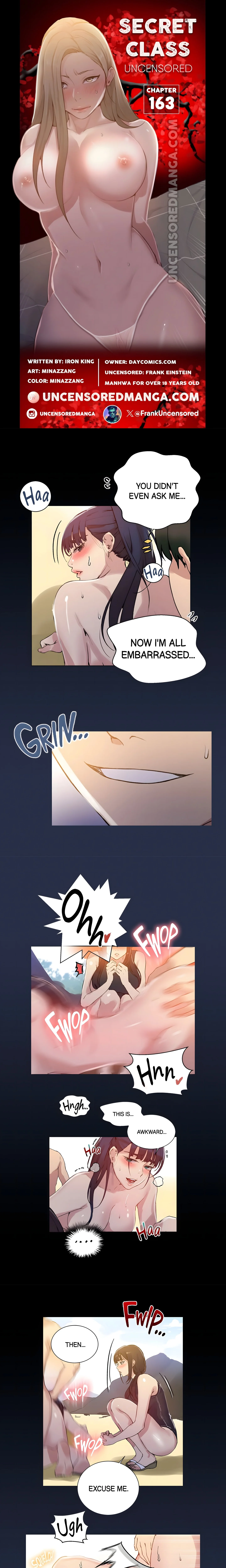 Secret Class (Uncensored Fan Edition) chapter 163 page 1