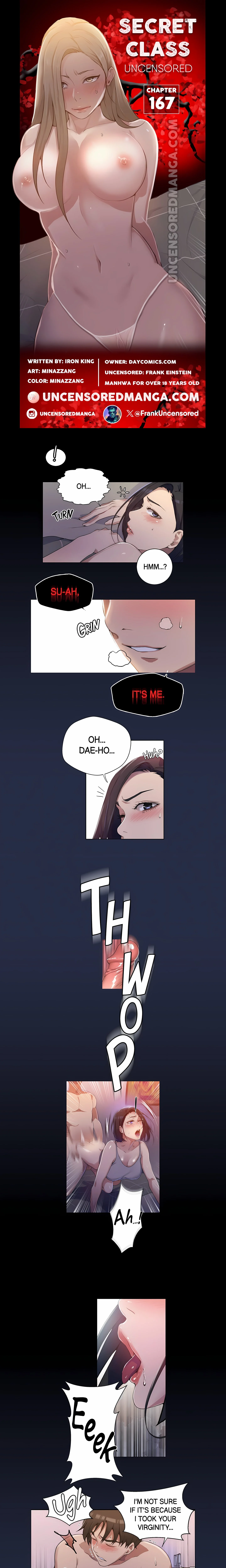 Secret Class (Uncensored Fan Edition) chapter 167 page 1