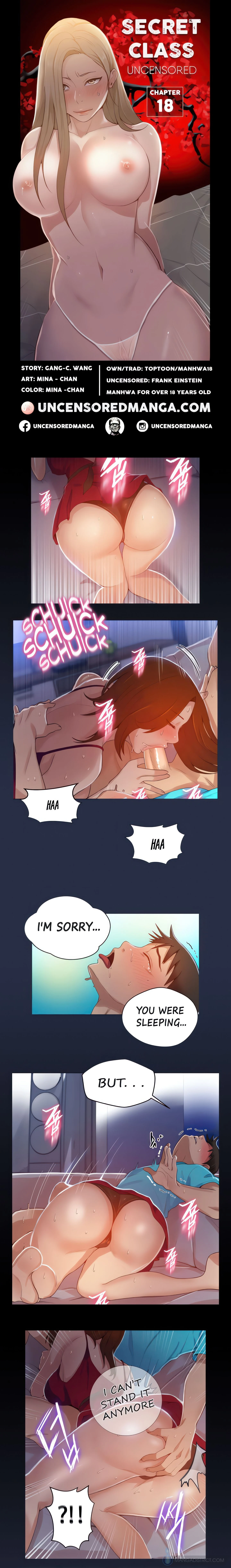 Secret Class (Uncensored Fan Edition) chapter 18 page 1