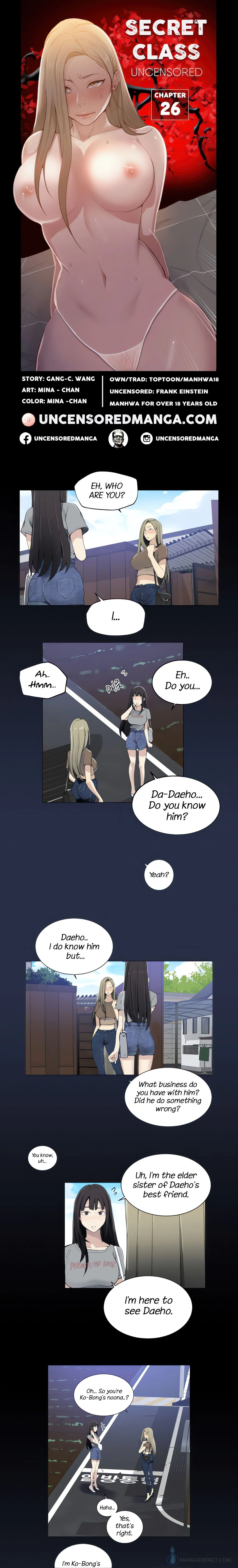 Secret Class (Uncensored Fan Edition) chapter 26 page 1
