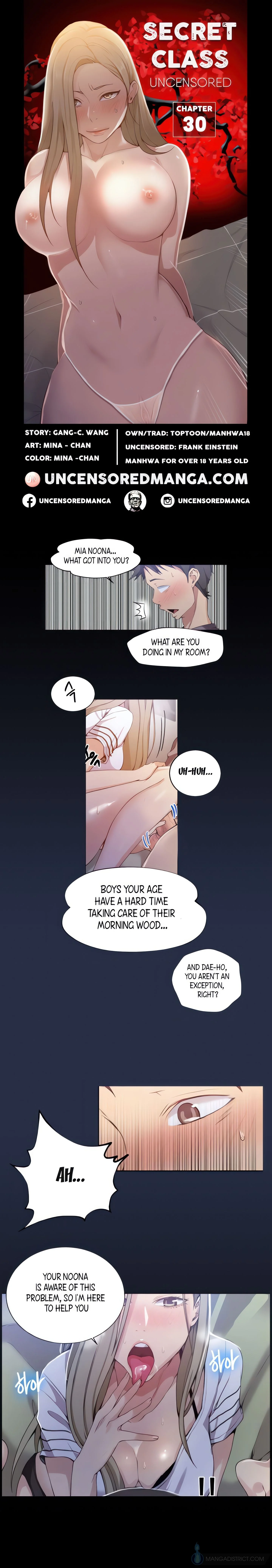 Secret Class (Uncensored Fan Edition) chapter 30 page 1