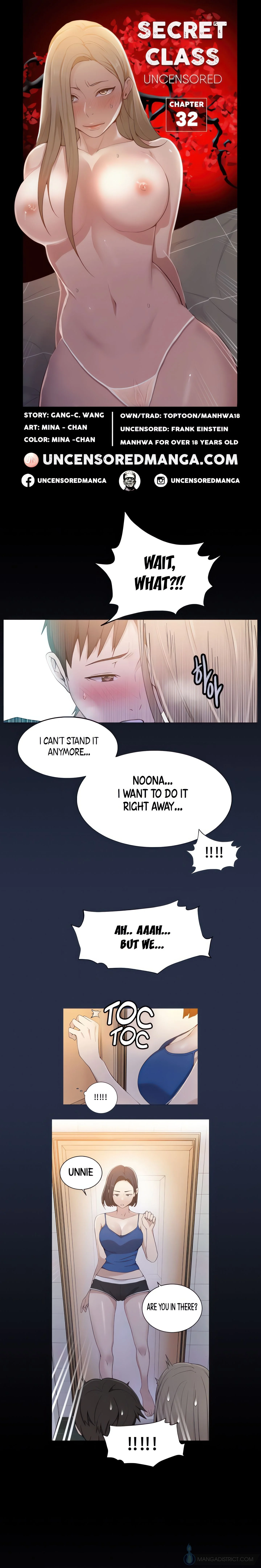 Secret Class (Uncensored Fan Edition) chapter 32 page 1