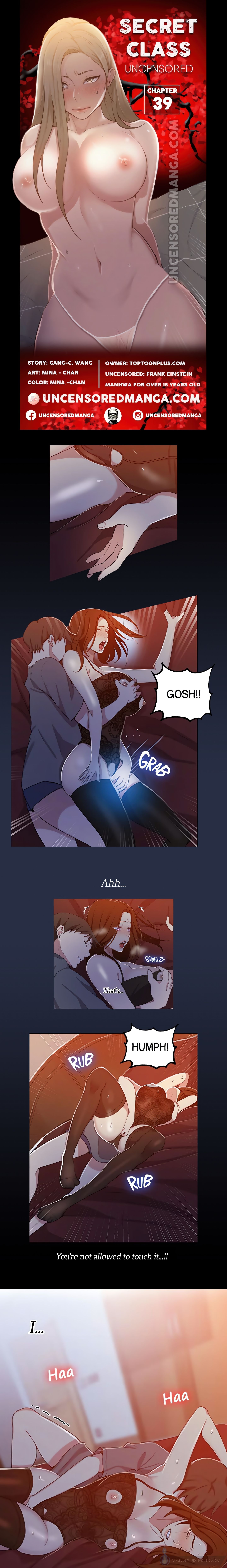 Secret Class (Uncensored Fan Edition) chapter 39 page 1