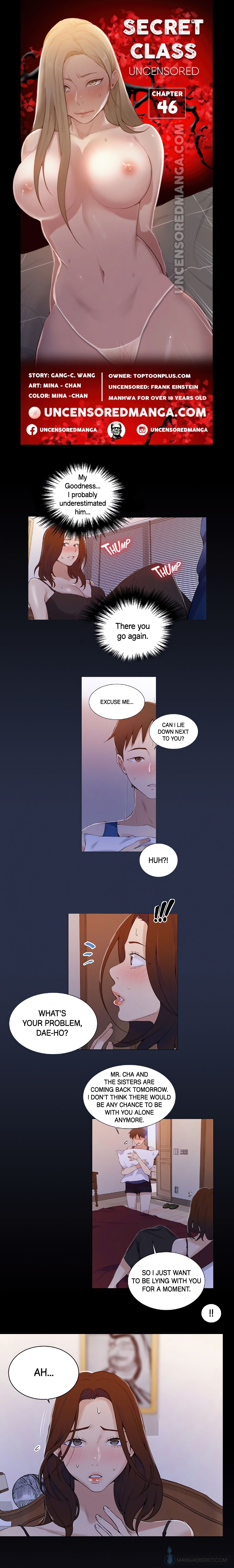Secret Class (Uncensored Fan Edition) chapter 46 page 1
