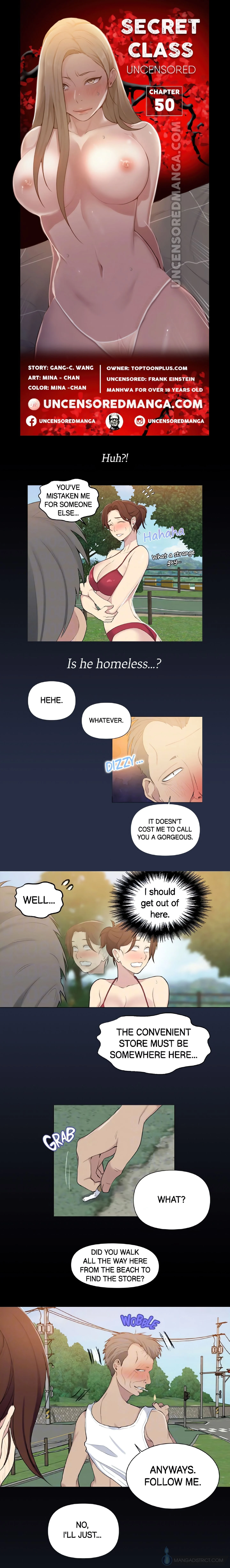 Secret Class (Uncensored Fan Edition) chapter 50 page 1