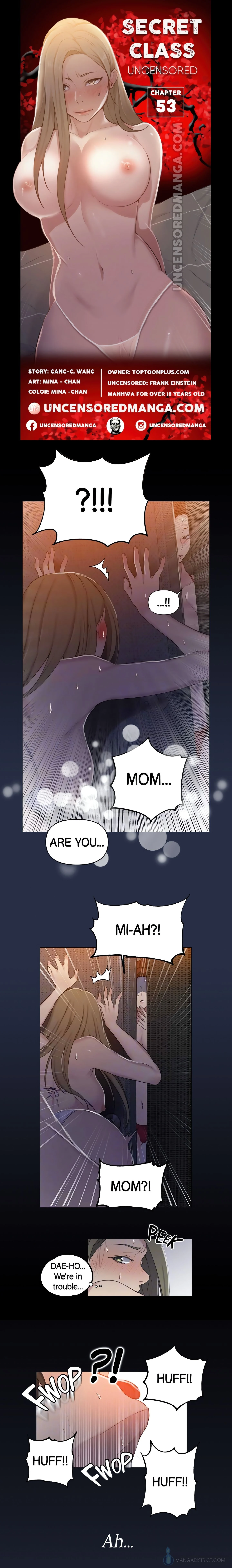 Secret Class (Uncensored Fan Edition) chapter 53 page 1
