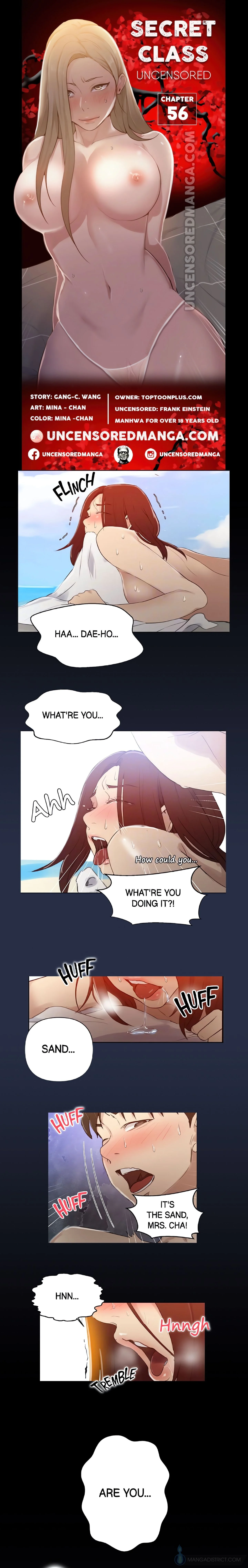 Secret Class (Uncensored Fan Edition) chapter 56 page 1