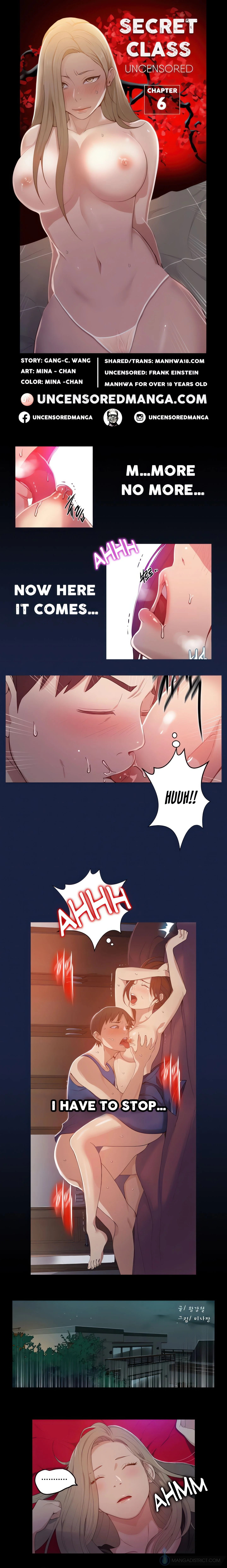 Secret Class (Uncensored Fan Edition) chapter 6 page 1