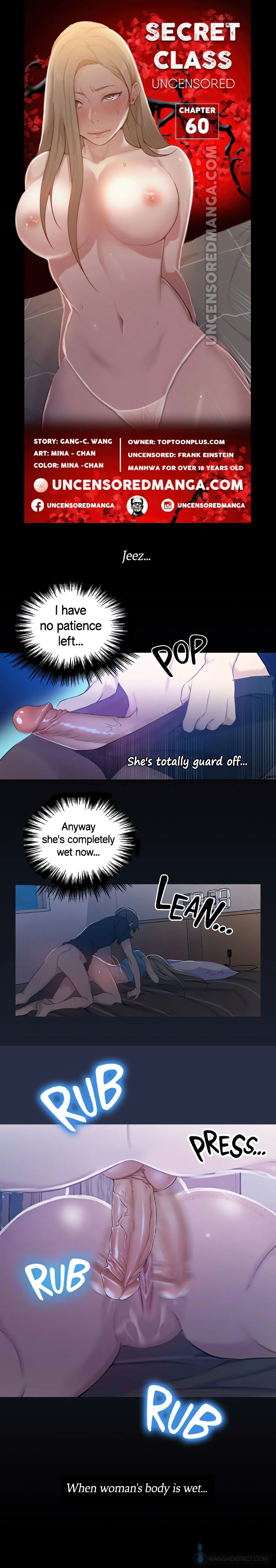 Secret Class (Uncensored Fan Edition) chapter 60 page 1