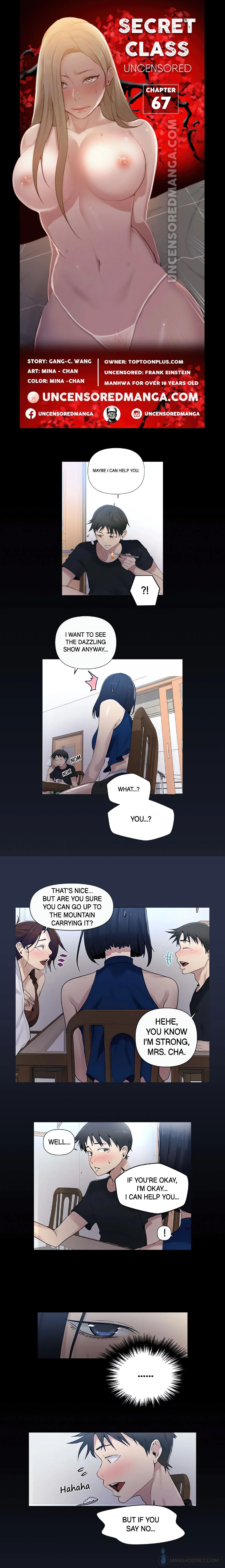 Secret Class (Uncensored Fan Edition) chapter 67 page 1