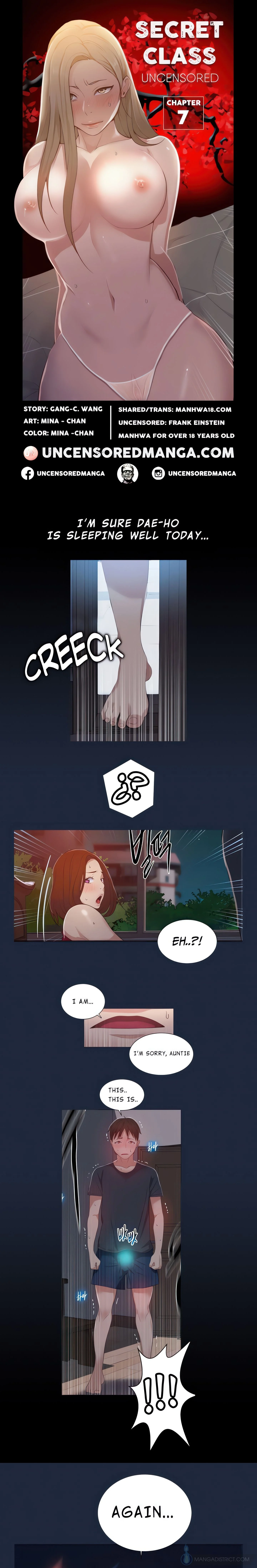 Secret Class (Uncensored Fan Edition) chapter 7 page 1