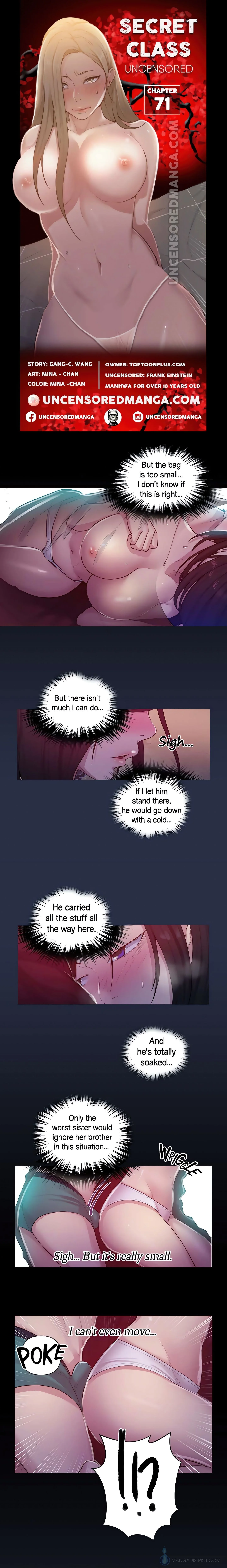 Secret Class (Uncensored Fan Edition) chapter 71 page 1