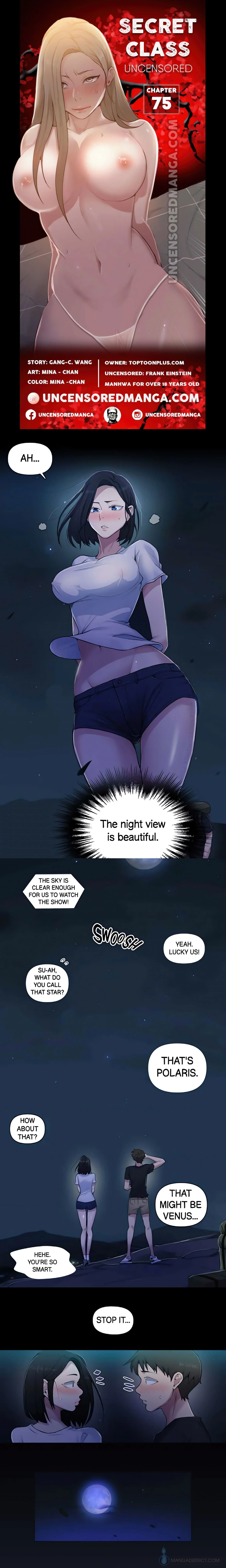 Secret Class (Uncensored Fan Edition) chapter 75 page 1