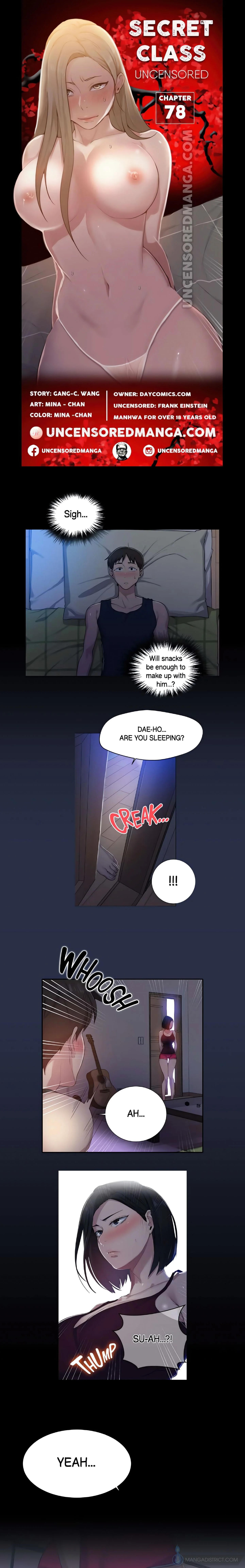 Secret Class (Uncensored Fan Edition) chapter 78 page 1