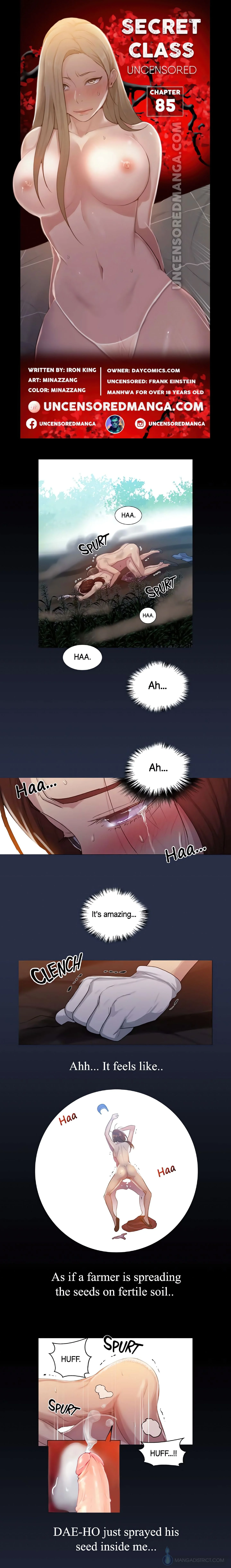 Secret Class (Uncensored Fan Edition) chapter 85 page 1