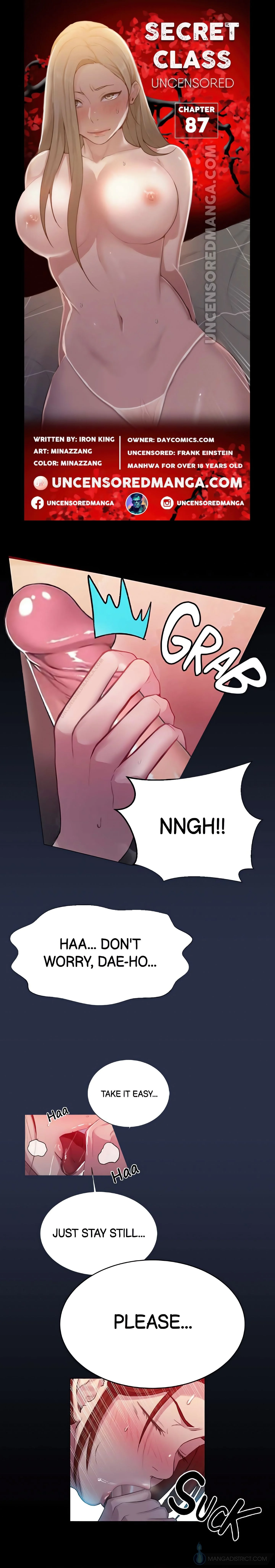 Secret Class (Uncensored Fan Edition) chapter 87 page 1