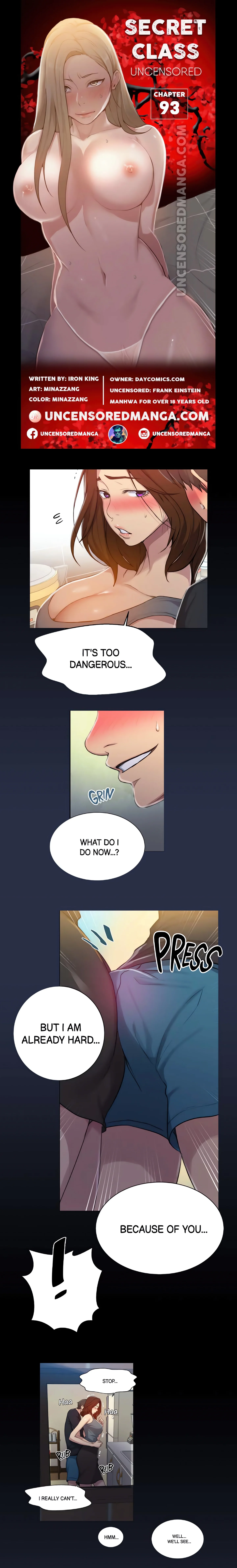 Secret Class (Uncensored Fan Edition) chapter 93 page 1
