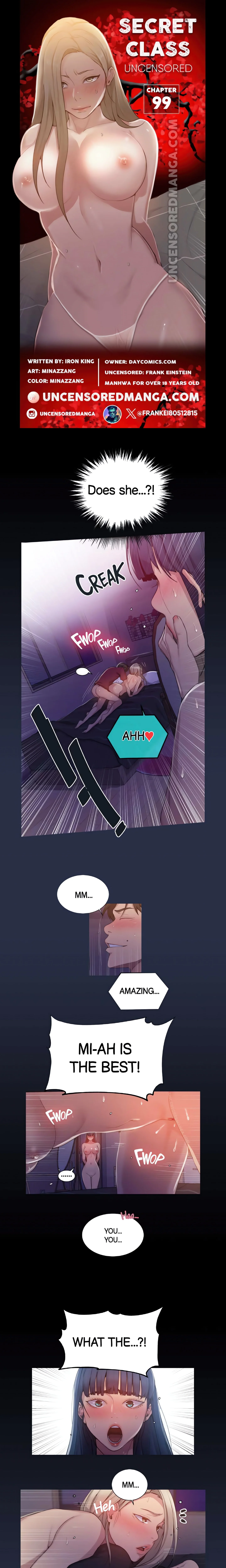 Secret Class (Uncensored Fan Edition) chapter 99 page 1