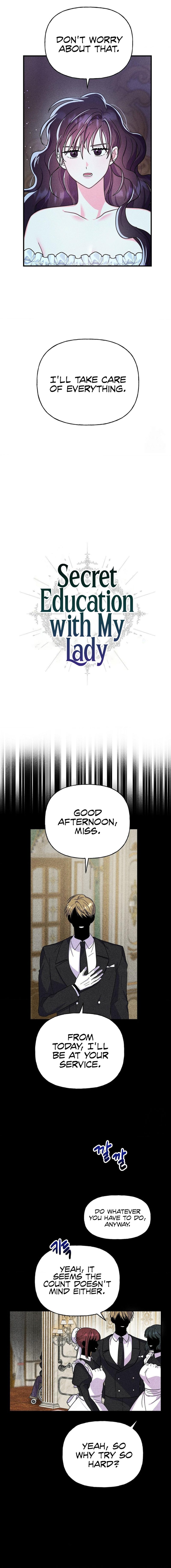 Secret Education with My Lady chapter 4 page 8